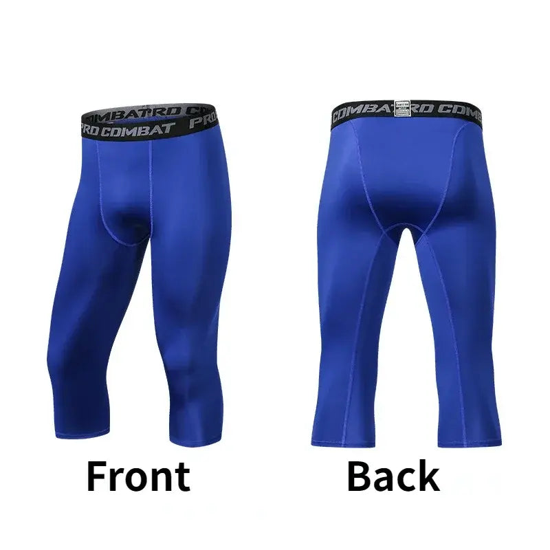 Men's Gym Running 3/4 Tights - My Store