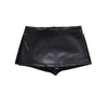 Women's Low Waist PU Leather Mini Skirt - My Store