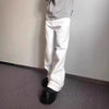 Men white wide leg jeans - My Store