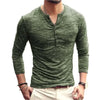 Tee Shirt V-Neck Long Sleeve