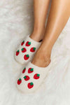 Melody Printed Plush Slide Slippers - My Store