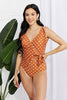 Marina West Swim Full Size Float On Ruffle Faux Wrap One-Piece in - My Store