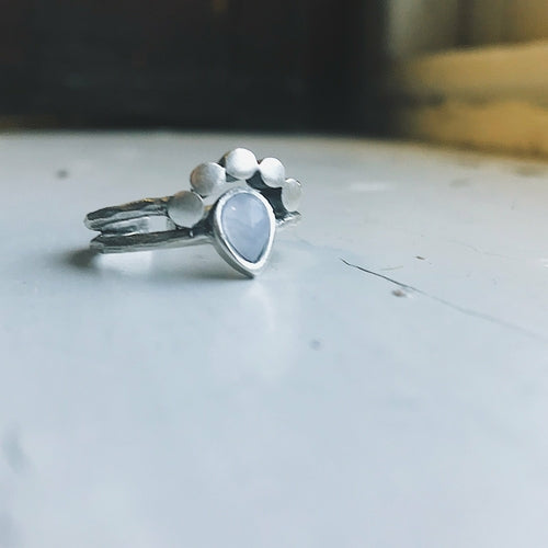 Moondrop Moonstone Ring - My Store