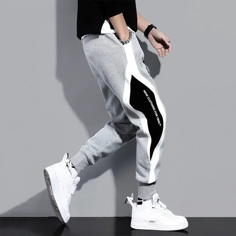 New Casual Pants Men Fitness Sportswear Tracksuit - My Store