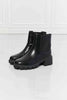 MMShoes What It Takes Lug Sole Chelsea Boots in Black - My Store