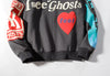 Ghosts Graffiti Oversized Hoodie - My Store