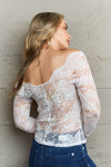 Ninexis Be Kind Off The Shoulder Lace Top - My Store