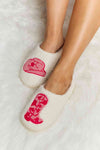 Melody Printed Plush Slide Slippers - My Store