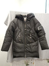 Casual hooded women winter coat parka Zipper pocket padded jacket coat - My Store