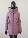 Casual hooded women winter coat parka Zipper pocket padded jacket coat - My Store