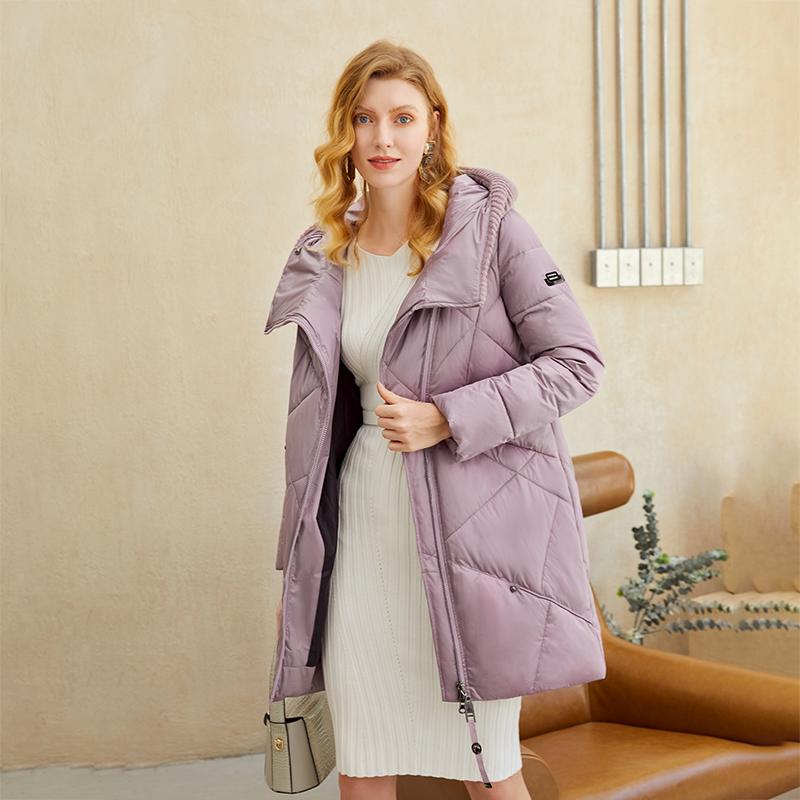 Warm Elegant Women Coat Jacket Casual Pocket Parka Windproof Jacket - My Store