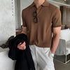 2023 Men's Clothing Luxury Knitted Polo Shirt - My Store