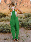 Double Take Full Size Sleeveless V-Neck Pocketed Jumpsuit - My Store