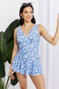 Marina West Swim Full Size Clear Waters Swim Dress in Blue - My Store