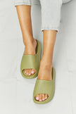 NOOK JOI In My Comfort Zone Slides in Green - My Store