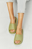 NOOK JOI In My Comfort Zone Slides in Green - My Store