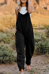 Double TakeV-Neck Sleeveless Jumpsuit with Pocket - My Store