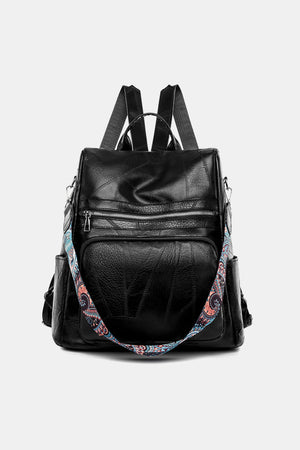 PU Leather Backpack - My Store