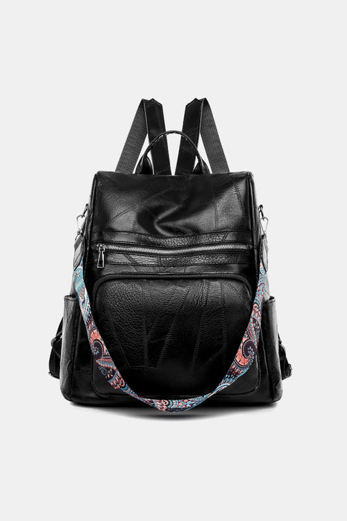 PU Leather Backpack - My Store