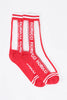 Fiorucci x Fun Mid Calf Sheer Mesh Logo Socks - My Store