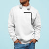 Mens Angled Logo Crewneck Sweatshirt - My Store