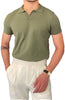 Open Neck Short Sleeve Polo - My Store