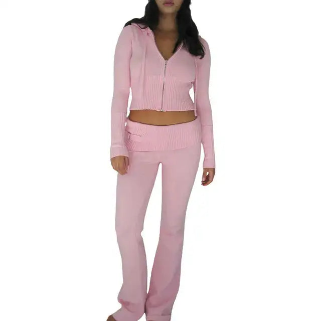 2 Piece-Set Trousers Hoodie Tracksuit - My Store