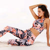 EP PrintWomen Fitness Yoga Set Sportwear Outfits Floral Workout - My Store