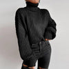 Autumn And Winter Fashion Fall Shoulder Long Sleeve Knitted Loose Pull - My Store