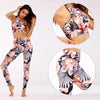 EP PrintWomen Fitness Yoga Set Sportwear Outfits Floral Workout - My Store