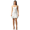 Women's Rhinestone Embellished Wrap Dress - My Store