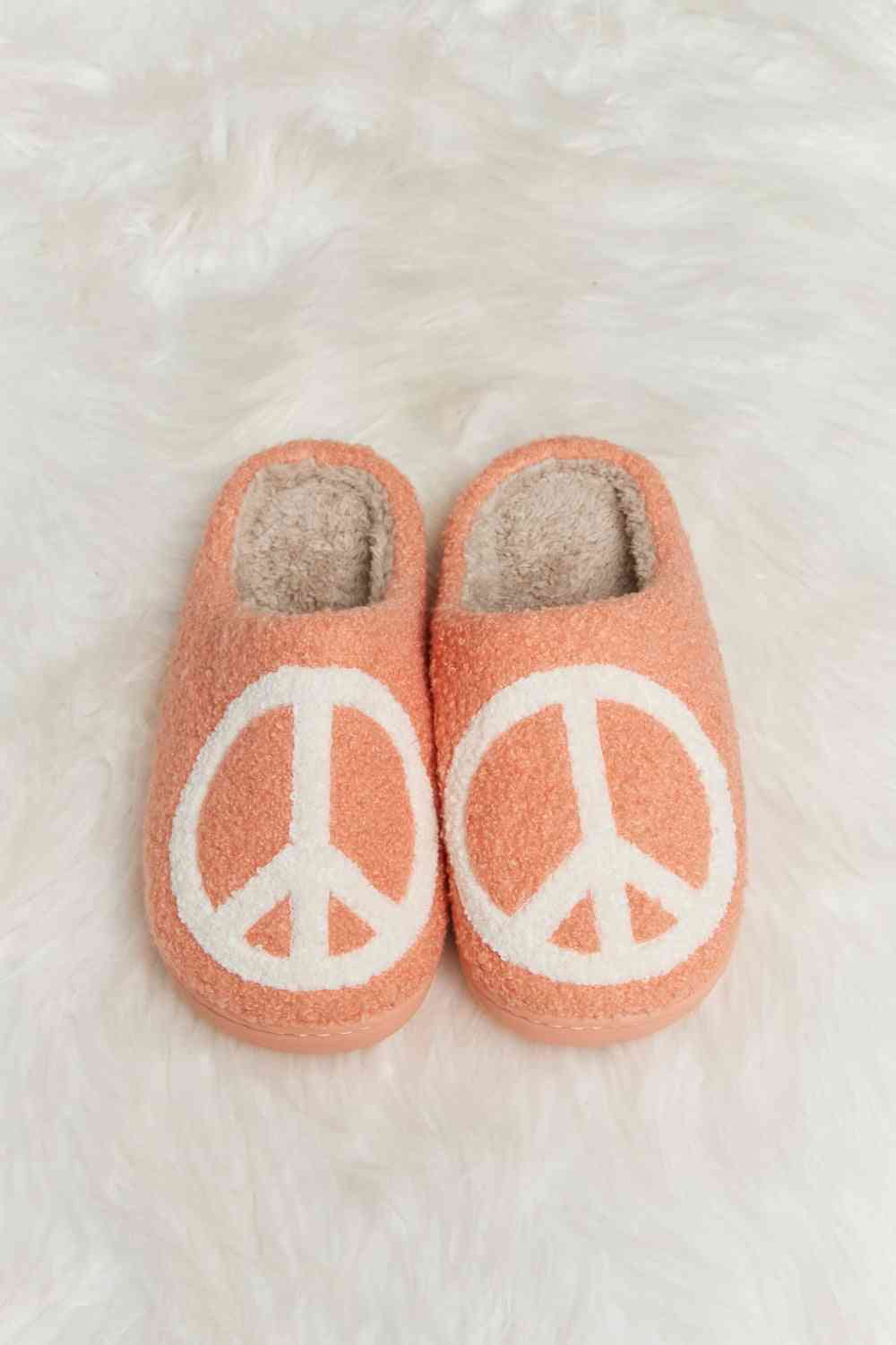 Melody Printed Plush Slide Slippers - My Store