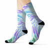 Purple Tie Dye Novelty Socks - My Store