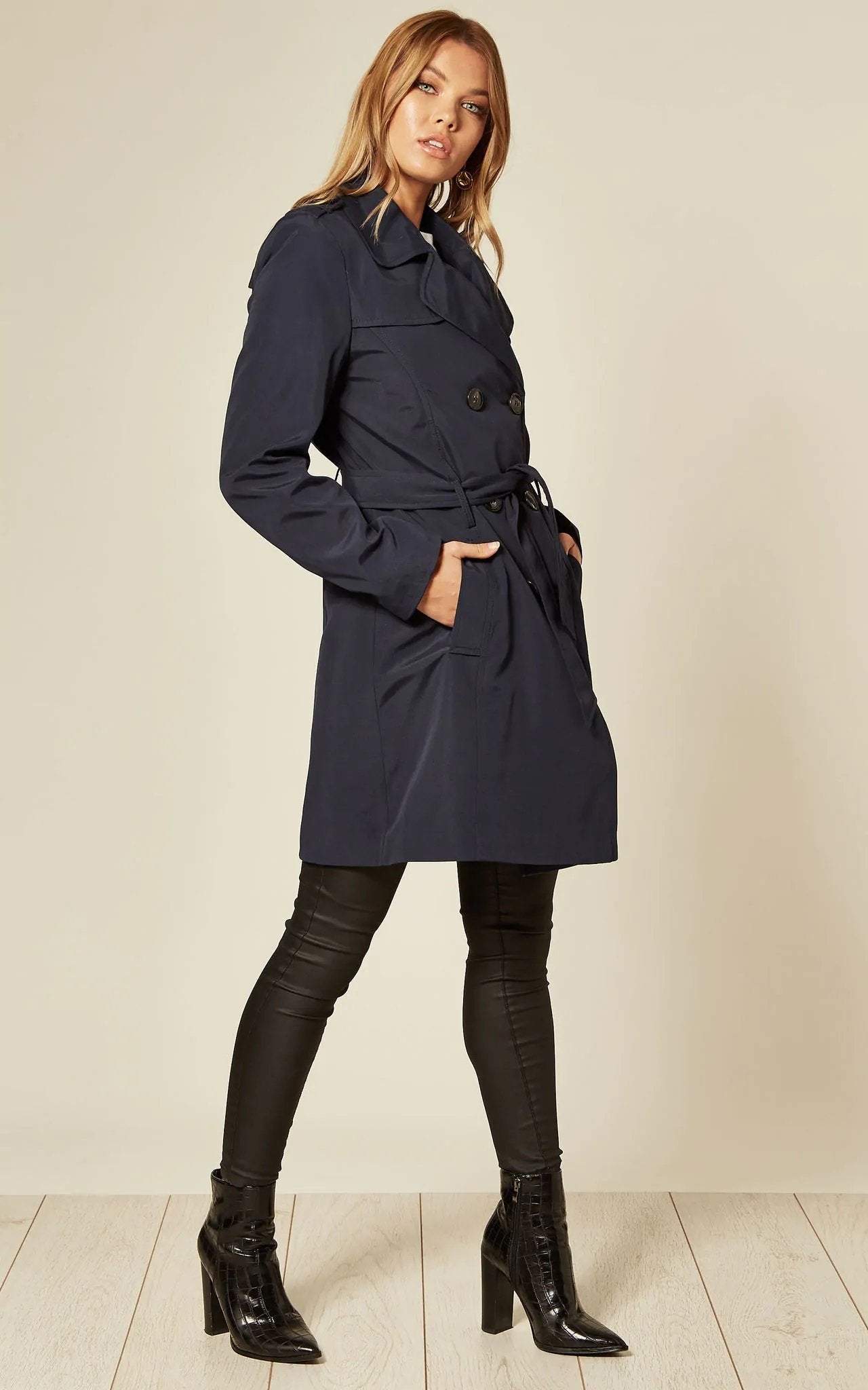 Spring/Summer Military Double Breasted Trench Coat (9049-SP) - My Store