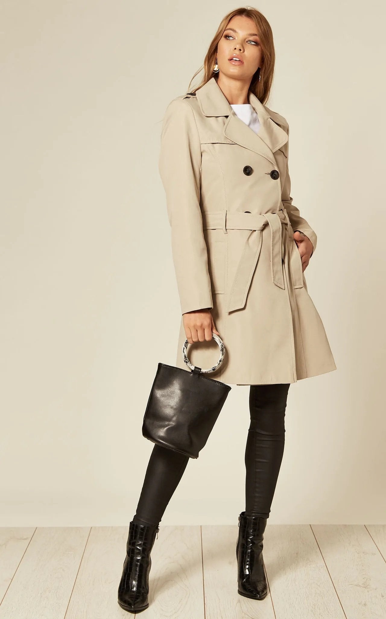 Spring/Summer Military Double Breasted Trench Coat (9049-SP) - My Store