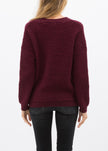 Rag Wool Knit Crew Neck Sweater - My Store