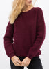 Rag Wool Knit Crew Neck Sweater - My Store