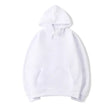 Oversize Solid Color Hoodie - My Store