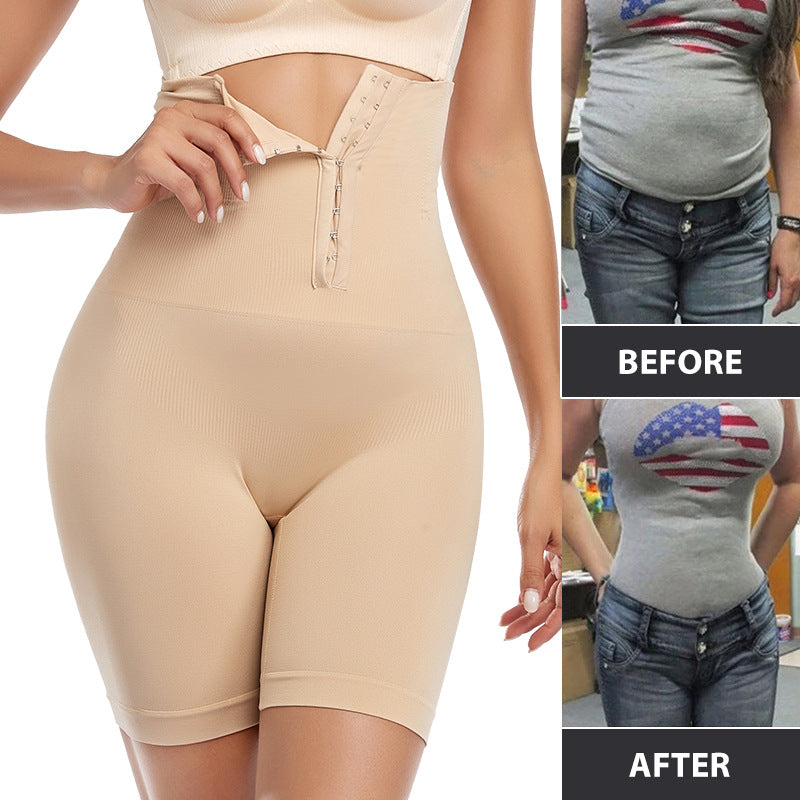 High Waist Abdominal Pants Women's Postpartum Corset Belly Raise Hip L - My Store