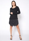 Women Twofer Pullover Sweater Dress - My Store