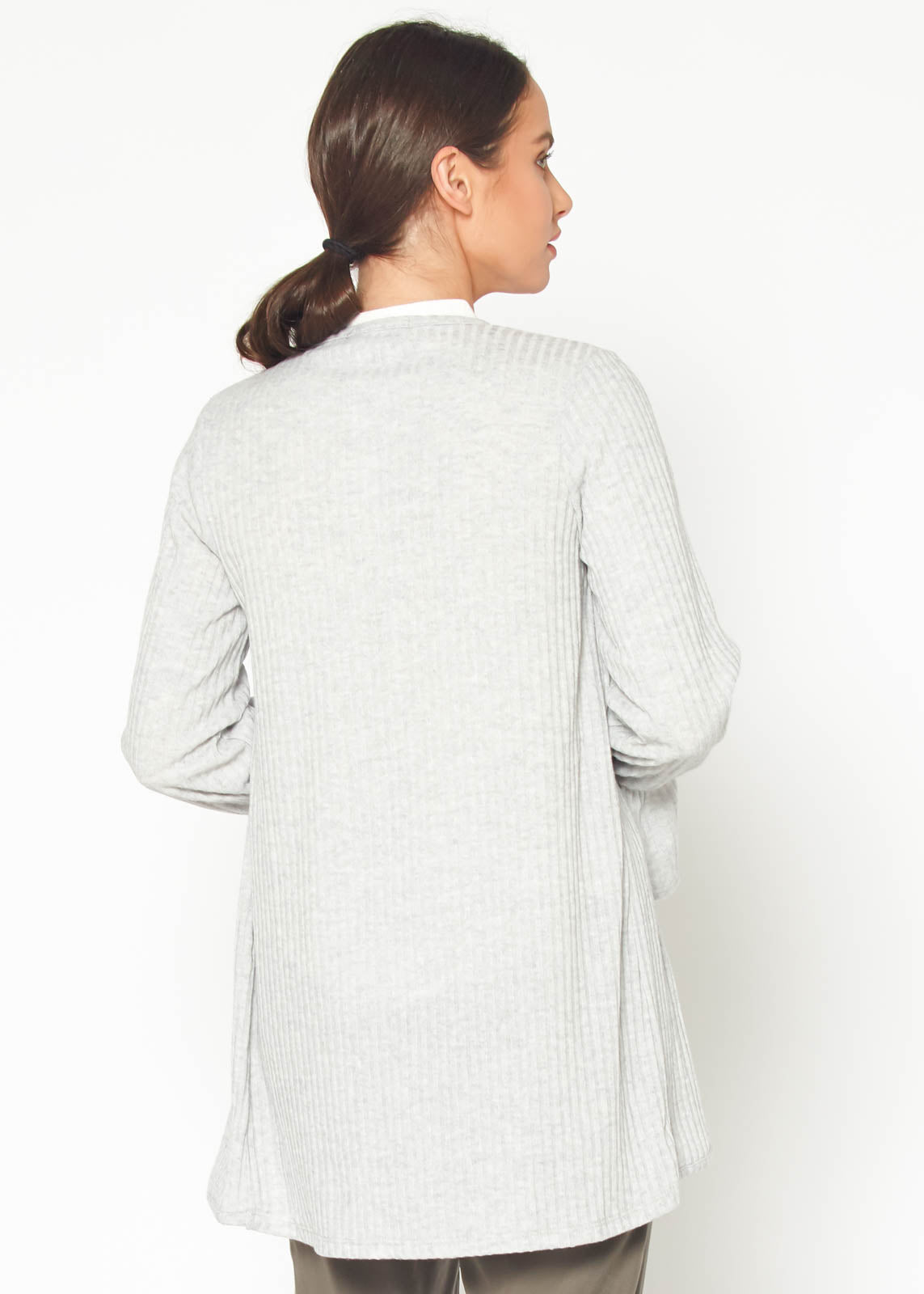 Women's Open Front Ruffle Sleeve Cardigan - My Store