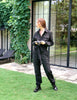 AMELIA Recycled Travel Jumpsuit in Black - My Store