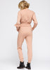 Women's Peplum Sweatpants In Peach - My Store