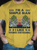 I'm A Simple Man Printed T-Shirt - My Store