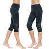 EP Calf-length Pants Capri Pant Sport leggings Women Fitness Yoga Gym - My Store