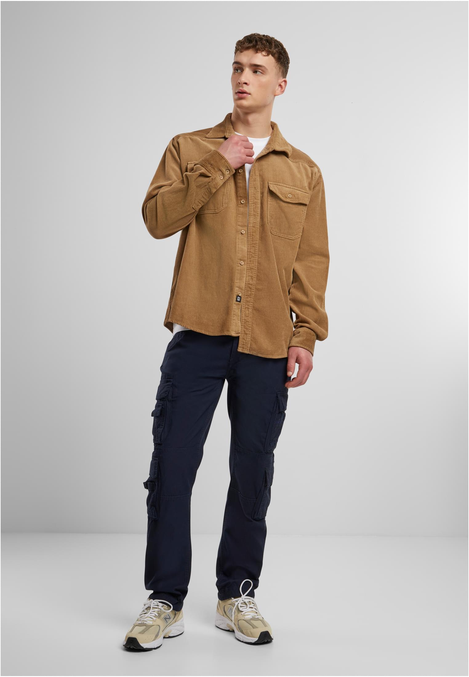 Corduroy Classic Shirt Long Sleeve - My Store