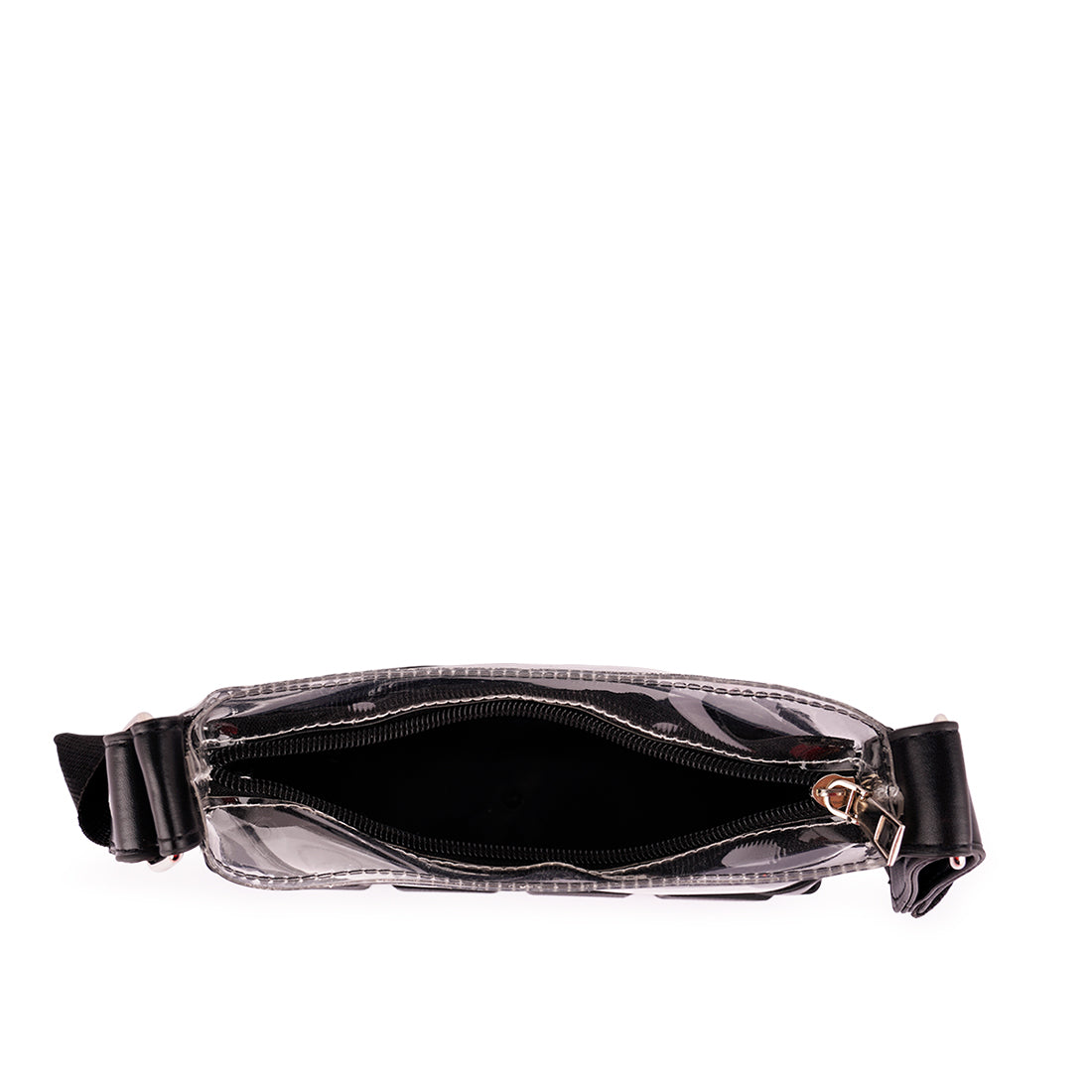 Black Clear Utility Handbag - My Store