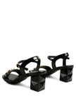 Illusion Metal Chain Link Fantasy Heel Sandals - My Store