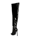 Chimes High Heel Patent Long Boots - My Store