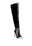 Chimes High Heel Patent Long Boots - My Store